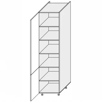 Кухонная секция Глори Пенал 60П/2320 GL-860W/01 MiroMark