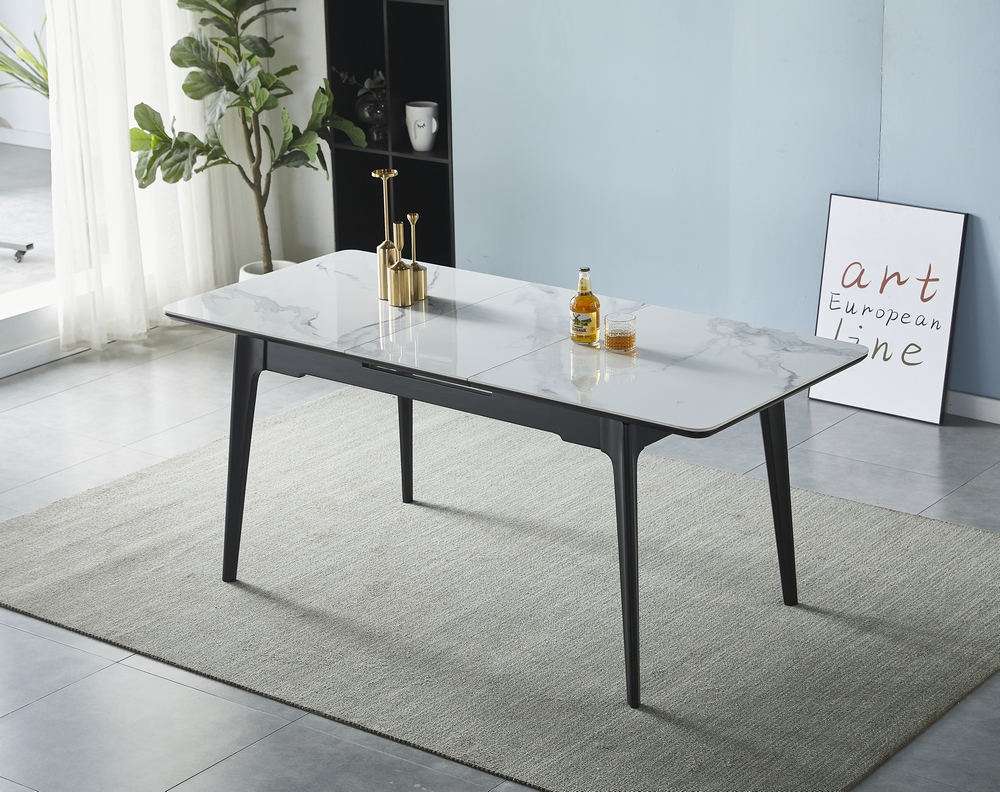 Стол обеденный Berlin Ceramic 140 Intarsio