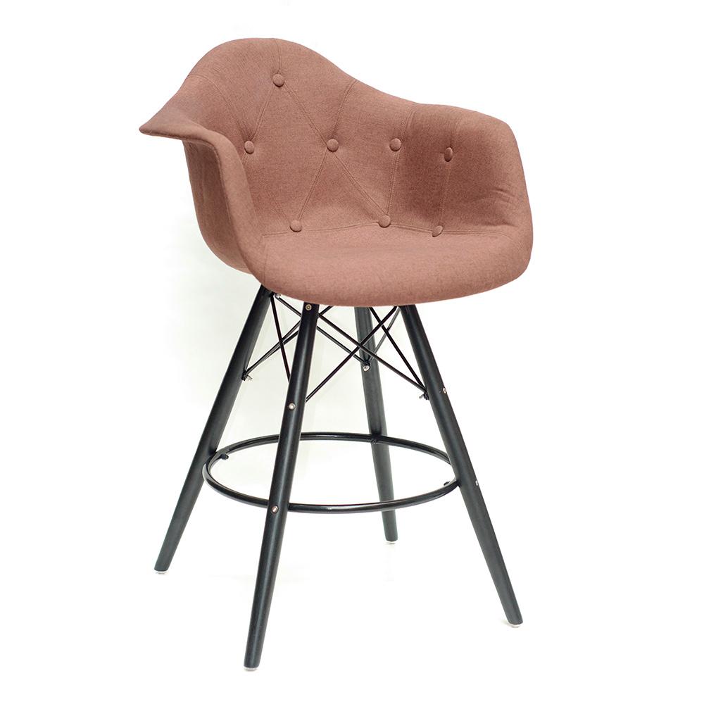 Стул Leon Soft BAR 65-BK вискоза OnderMebli